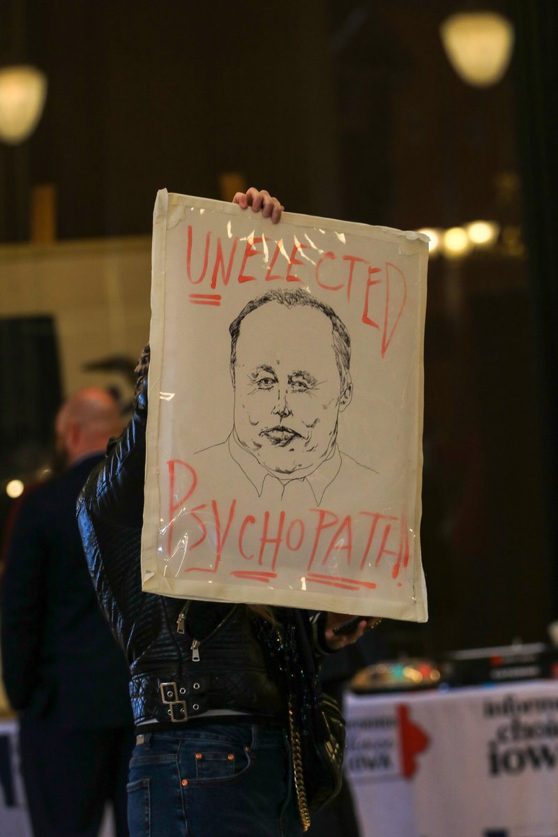 Protestors were seen earlier this afternoon at the Iowa State Capitol expressing their concerns with the newly re-elected president and his recent actions. 

Photography captured by Kylie Mariko Arai.
#viewfinder #gvuvf #PresidentsDay
