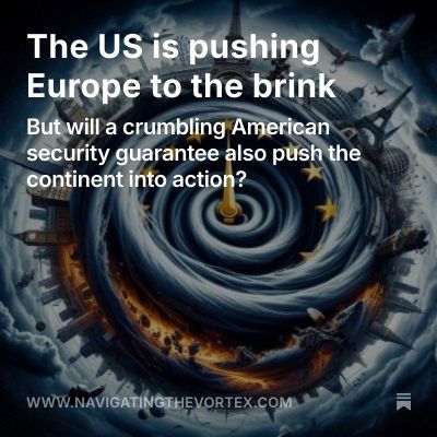 Stefan Wolff (@stefwolff) on Twitter photo Will Europe find a role and place for itself in a new multipolar world or it will be crushed by Putin, Trump and Xi? Our latest analysis for <a href="/navvortex/">Navigating the Vortex</a>
bit.ly/3QmvGiF
#USA #Russia #Ukraine #Europe Will Europe find a role and place for itself in a new multipolar world or it will be crushed by Putin, Trump and Xi? Our latest analysis for <a href="/navvortex/">Navigating the Vortex</a>
bit.ly/3QmvGiF
#USA #Russia #Ukraine #Europe