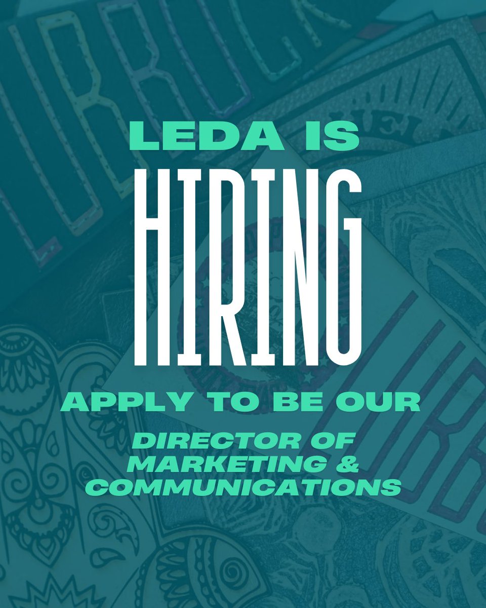 Job Opening: Director of Marketing and Communications

The Lubbock Economic Development Alliance(LEDA) and Visit Lubbock are seeking a Director of Marketing and Communications to lead and execute innovative marketing campaigns that position Lubbock as a premier city to live, work