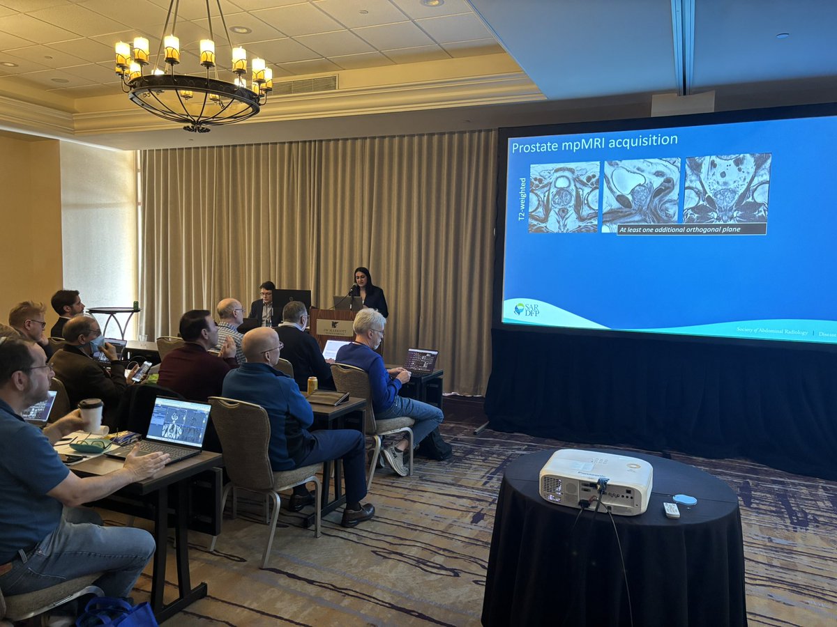 Leonardo Kayat Bit.. (@lkayat) on Twitter photo The <a href="/SAR_ProstateDFP/">SAR Prostate DFP</a> hands-on course in prostate imaging, happening now at <a href="/SocietyAbdRad/">Society of Abdominal Radiology | SAR</a> SAR2025, with a full room and great virtual attendance.
Congrats to our co-presenters on an amazing , engaging session! The <a href="/SAR_ProstateDFP/">SAR Prostate DFP</a> hands-on course in prostate imaging, happening now at <a href="/SocietyAbdRad/">Society of Abdominal Radiology | SAR</a> SAR2025, with a full room and great virtual attendance.
Congrats to our co-presenters on an amazing , engaging session!