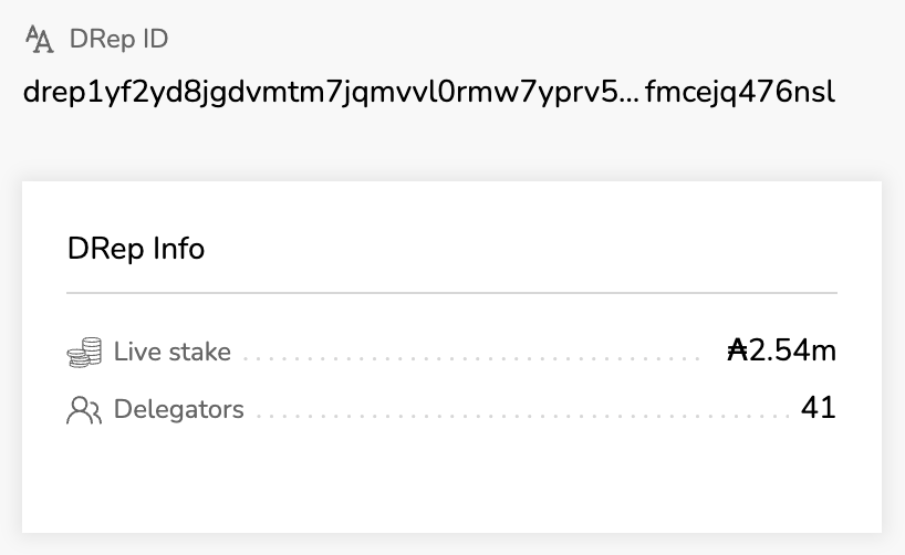 I have received 41 vote delegators. Thank you all for your trust! 💟