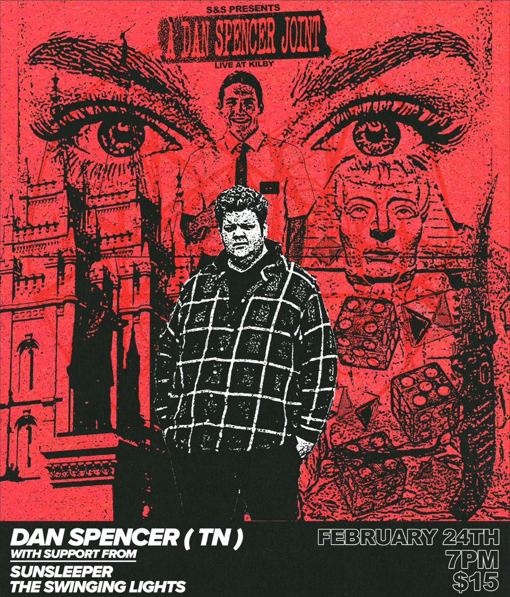 Sunsleeper (@sunsleepermusic) on Twitter photo We’re ripping a hot one next Monday with the homie <a href="/danspencermetal/">Dan Spencer</a> at <a href="/kilbycourt/">Kilby Court</a> along with The Swinging Lights. This is one week away!!!!!!! We’re ripping a hot one next Monday with the homie <a href="/danspencermetal/">Dan Spencer</a> at <a href="/kilbycourt/">Kilby Court</a> along with The Swinging Lights. This is one week away!!!!!!!