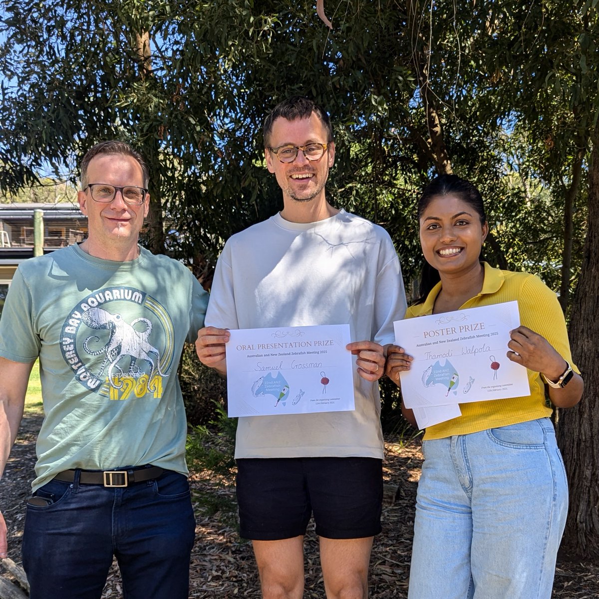 🐟 🔬 Our ARMI team made waves at this year's 22nd ANZ Zebrafish Meeting, showcasing the incredible potential of zebrafish in regenerative medicine research. Congratulations to Samuel Crossman (Postdoc, Kaslin lab) - Winner for oral presentation and Thamodi Walpola (PhD student,