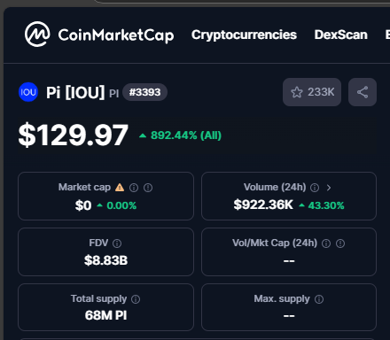 KutdemS's tweet photo. $PI IOU is showing signs of the future! 🚀 With increasing interest and the community's growing anticipation for the Open Network, we're seeing the potential unfold. Keep an eye on #PiNetwork - the future looks bright! #Crypto #PiIOU https://t.co/BIsCizYpxu