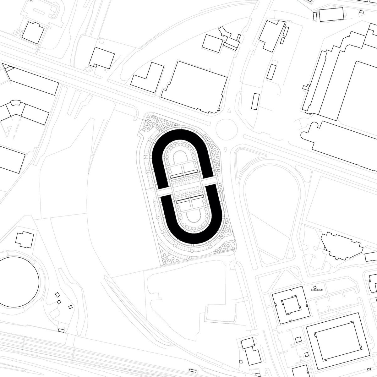🆕 A building warrant has been submitted to Glasgow CC for the erection of flats on a portion The Albion Car Park.

The 160 flats constructed by a developer will see 450 parking spaces retained immediately to the west of the site on land remaining under the ownership of Rangers.