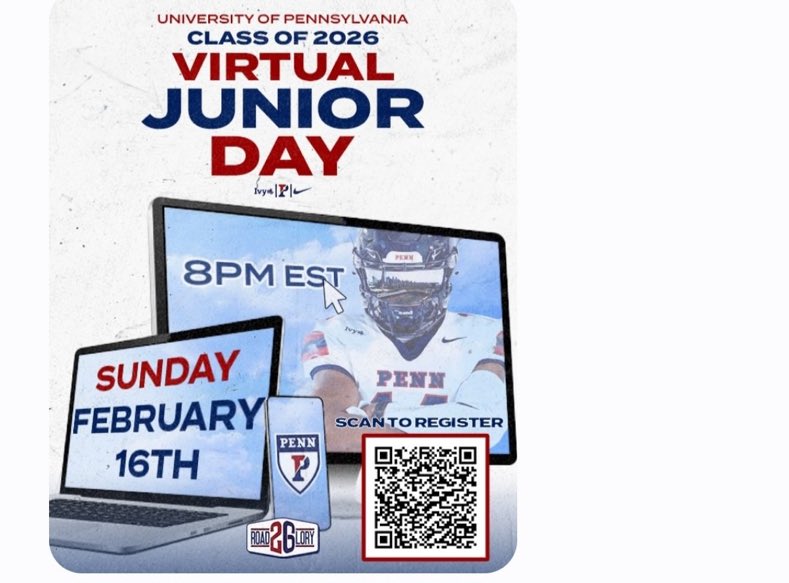 coenjohnson32's tweet image. Had a great time at the @PennFB virtual junior night last night, thanks @coach_ru for the opportunity! @SunriseMtFB @SMHSFootballFam @CoachJ_South
