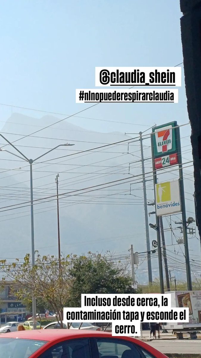 En Monterrey nos sofocamos en la contaminación, sobre todo de la refinería y las pedreras. Palabras sobraron, de necesitan acciones! #NLNoPuedeRespirarClaudia <a href="/Claudiashein/">Claudia Sheinbaum Pardo</a>