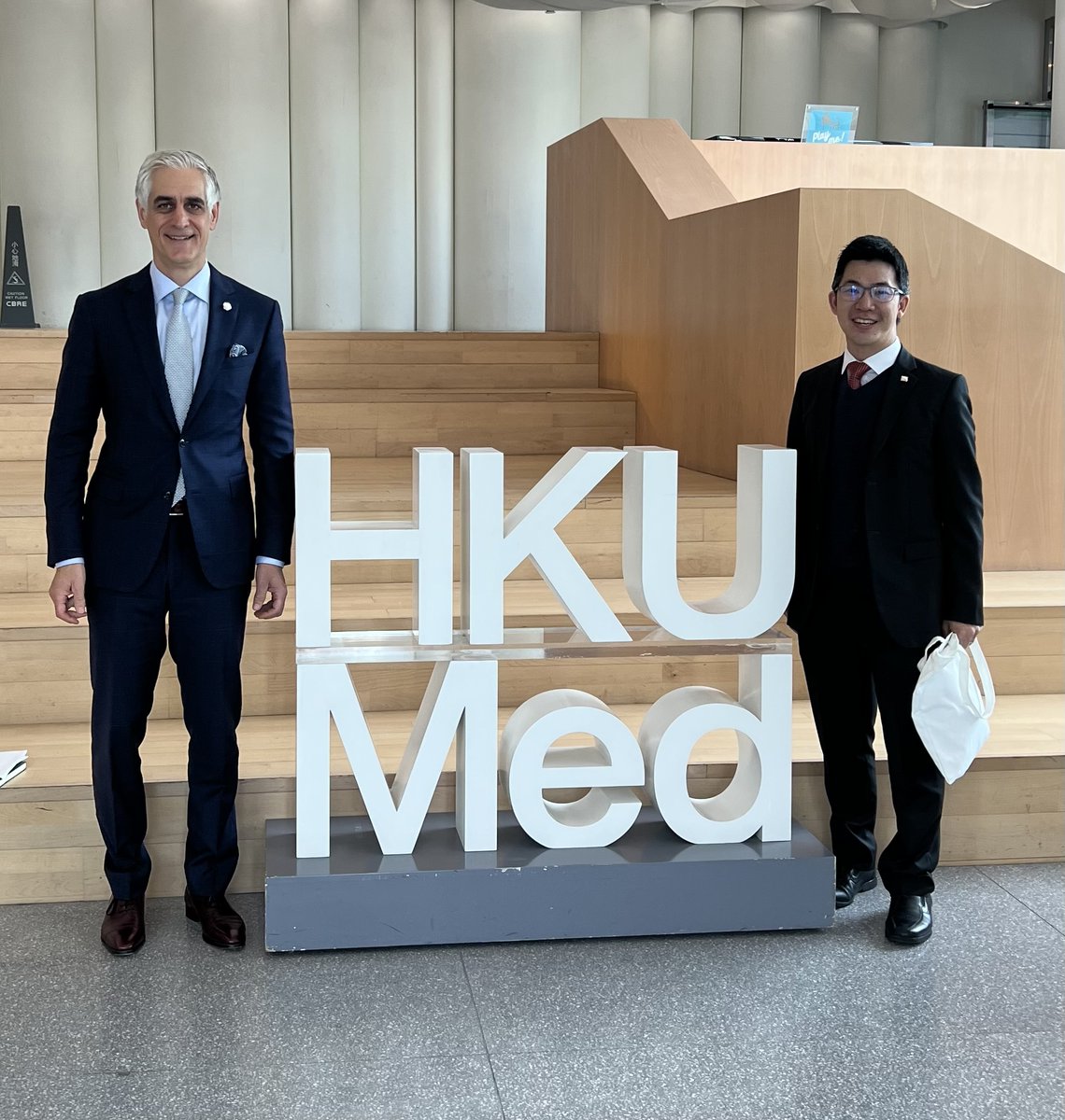 Had a great visit at <a href="/hkumed/">HKU Medicine</a> yesterday in Hong Kong. Looking forward to future collaboration!