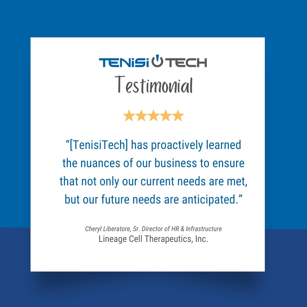 TenisiTech's tweet image. IT should do more than just solve problems—it should anticipate them. 💡
#Testimonial #StrategicIT #ProactiveSupport #OutsourcedIT #TenisiTech