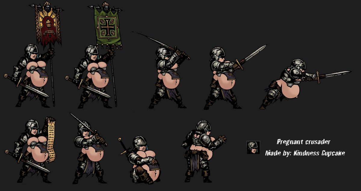 Skin preview for Darkest Dungeon
▪️Pregnant version.
It will be available for download very soon.