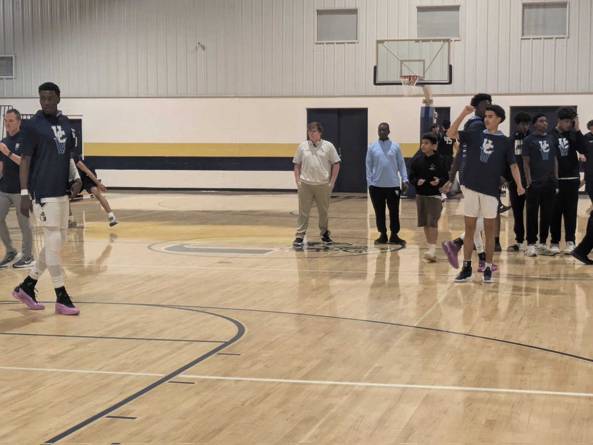 Eyes on size on the court for <a href="/provschool/">Providence School</a> and <a href="/UCS_Basketball/">UCS_BoysBasketball</a> tonight. Watch the paint, where the Stallions' Colton Nuualiitia meets UC's Adalbert Allotey, Augustine Ayelyine and Henry Arthur. All of them are 6-8 or taller.