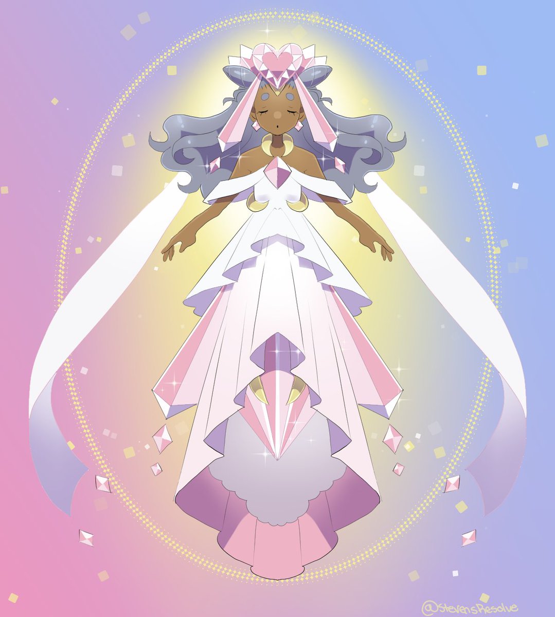 StevensResolve's tweet image. Her royal Highness in her truest form, Diancie!