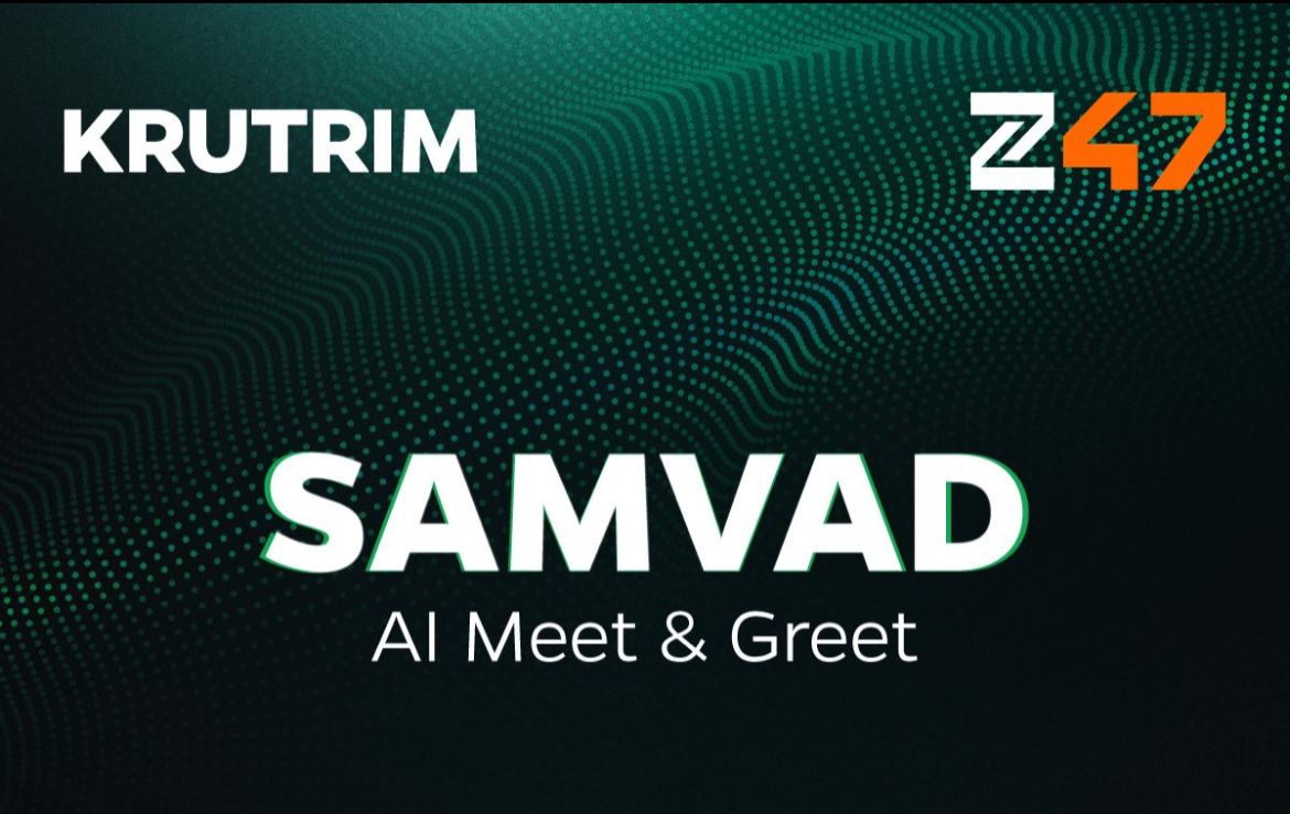 🚀 India's homegrown AI ecosystem is taking flight!

Join us at <a href="/Krutrim/">कृत्रिम</a> Samvad to witness innovation in action and discover how AI models can transform your business.

Explore India's First Full-Stack AI Models:

🔹Krutrim 2 &amp; 1 – India’s first LLMs
🔹Chitrarth 1 – Vision