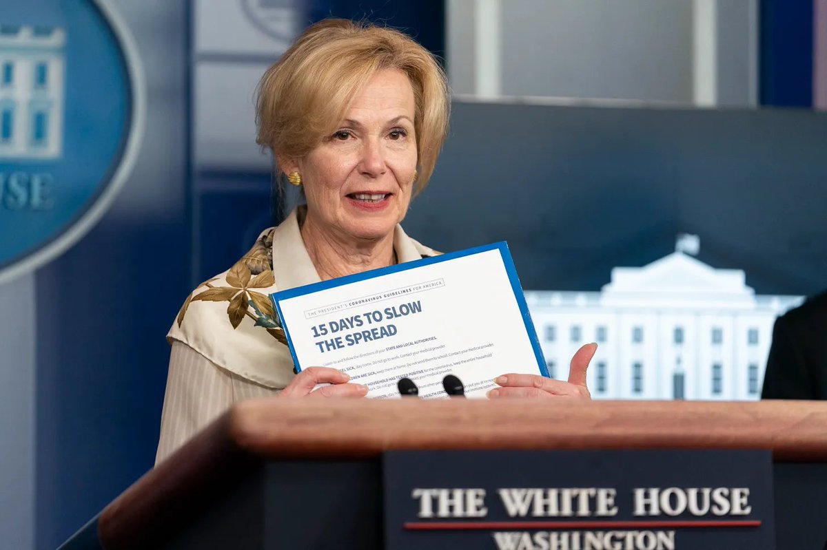 Dr. Deborah Birx Makes Two Shocking COVID Admissions

The “conspiracy theorists” were right again.

🧵 THREAD