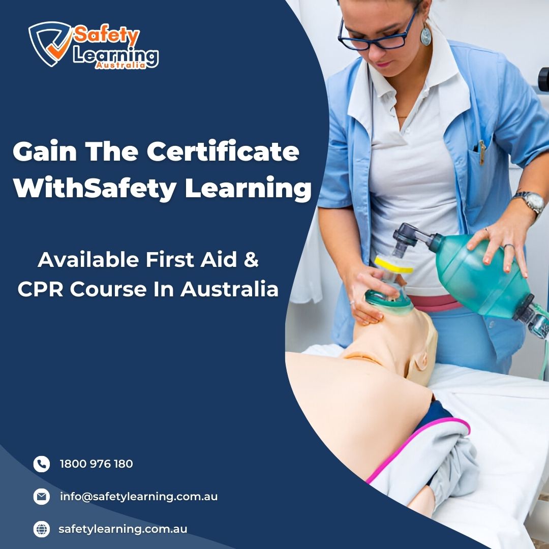AriaIvy776335's tweet image. 🎓 Gain Your Certification with Safety Learning! 🏆

Looking to get certified in First Aid, CPR, Childcare First Aid, Basic Life Support, White Card, or Manual Handling
Visit More: safetylearning.com.au/how-often-shou…...

#SafetyLearning #FirstAidTraining #CPRCertification #ChildcareFirstAid