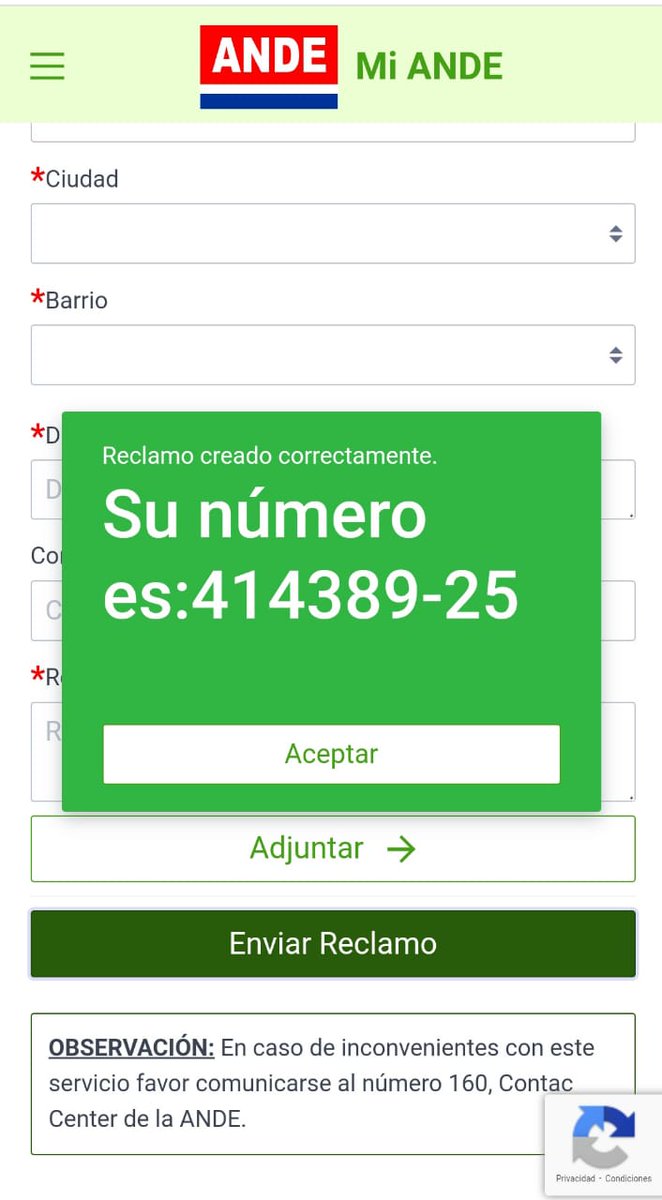 Gwendolina33's tweet photo. @ANDEOficial Sin energía eléctrica Barrio Vista Alegre Asunción https://t.co/lNbh0qKy2C