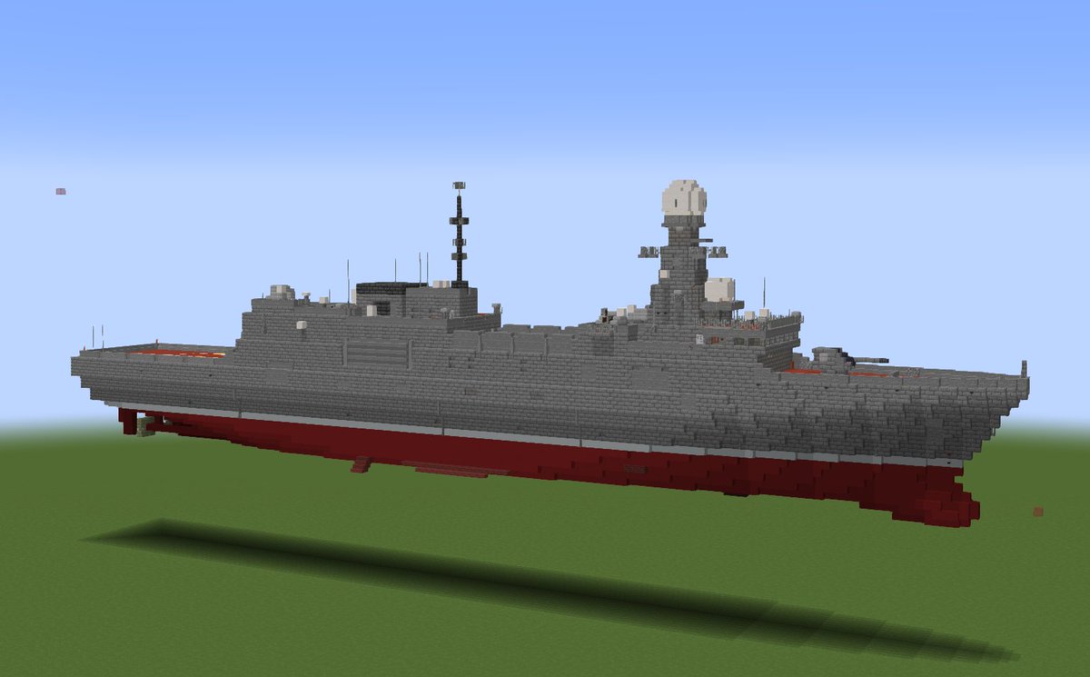 グローズヌイ級ミサイルフリゲート(FFG)
小型艦はつくりやすくていいね
#Minecraft