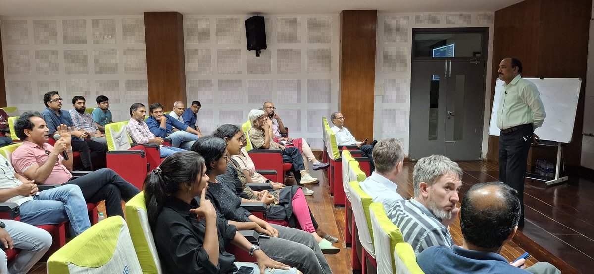 CRSI &amp; CSIT of IISER TVM jointly organized the "Inspirational Lectures" on Feb 17th 2025; Celebrated Scientists Prof. E D Jemmis, Prof. Robert Mulvey (Uni. Strathclyde) and Prof. J N Moorthy delivered motivated lectures, chaired by Prof. Kana Sureshan
<a href="/jnmoorthy_IISER/">jnmoorthy</a> 
<a href="/tvmiiser/">IISER Thiruvananthapuram</a>