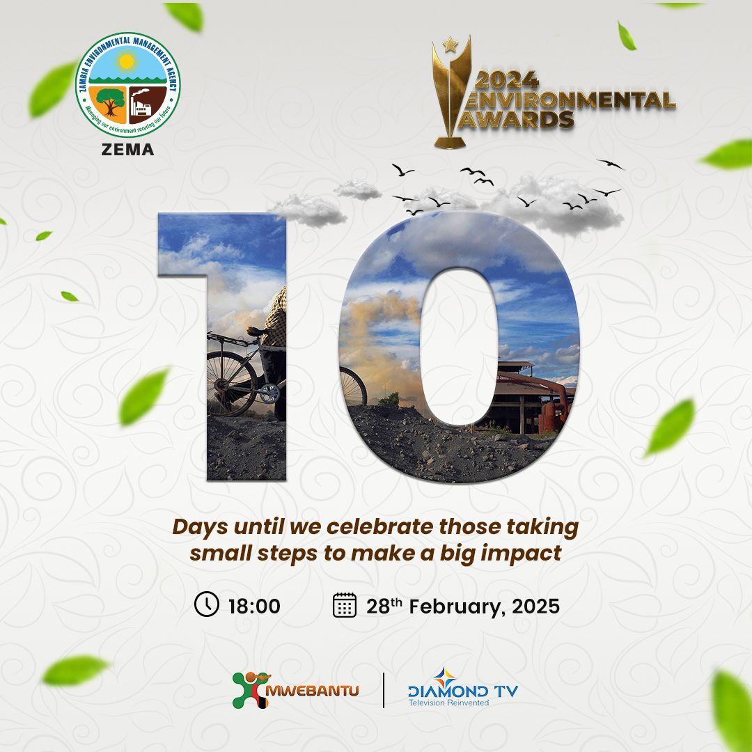 Countdown to the 2024 Environmental Awards ceremony

Look out for the nominees in the media category this Friday, February 21, 2025, at 12:00 hrs. 

Environmental Awards - Promoting Environmental Stewardship