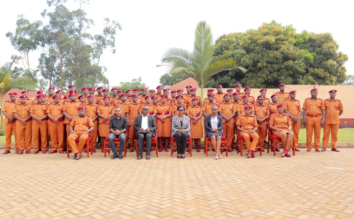 UgandaPrisons's tweet photo. Dr. Patricia Achan Okiria, Deputy Inspector General of Government (IGG), recently lectured prison officers on the IGG's role in promoting ethical leadership, accountability and transparency.

Addressing the third intake of the Prisons Intermediate Command and Staff Course at Prisons Academy and Training School, Dr. Okiria focused on the Leadership Act, 2002, highlighting its key provisions and their importance in preventing corruption.

She emphasized the IGG's mandate to enforce the Leadership Code and investigate misconduct, explaining the mechanisms available, including investigations and asset declarations.