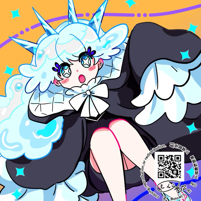 使わなかった扉絵のプリマちゃん
