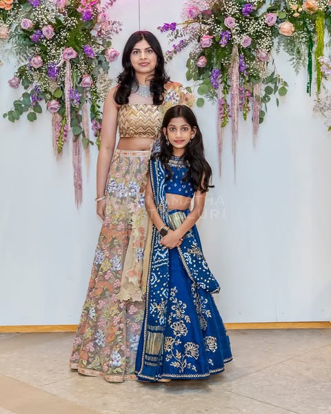 Mamatha_Tulluri's tweet image. The little princess Miss Nyshu is all set to twirl with joy in this vibrant blue lehenga!
Visit our store now to experience the full range of creativity!
For queries: +91 98494 98000
#Threaddesign #embroidery #intricatedesign #indianwear #kurtis #weddingseason #handcrafted