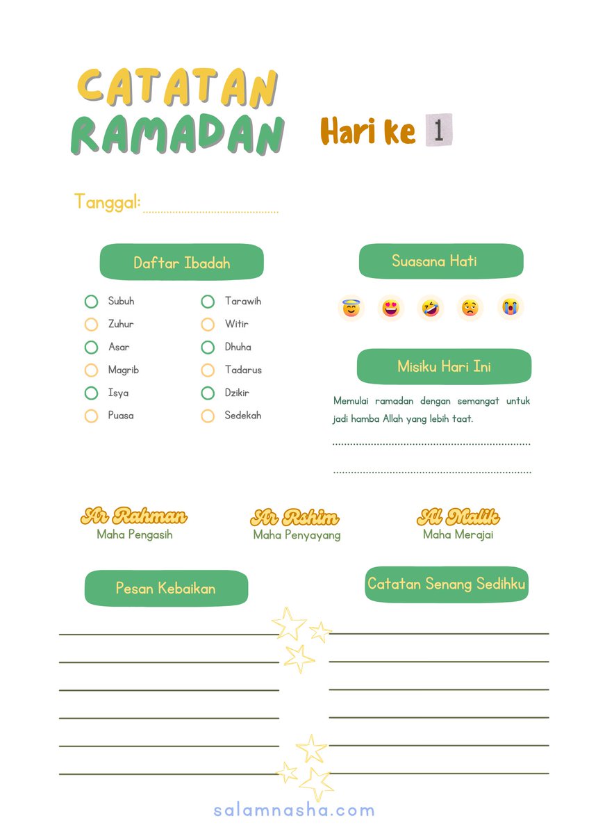 cha_nasha_'s tweet photo. Ready langsung kirim ya, ramadan worksheet journal buat anaknya. Udah paling bisa lah buat nemenin mereka selama ramadan nanti 🥰

https://t.co/Jtt7vH8NUB https://t.co/ywKi1nrDWI