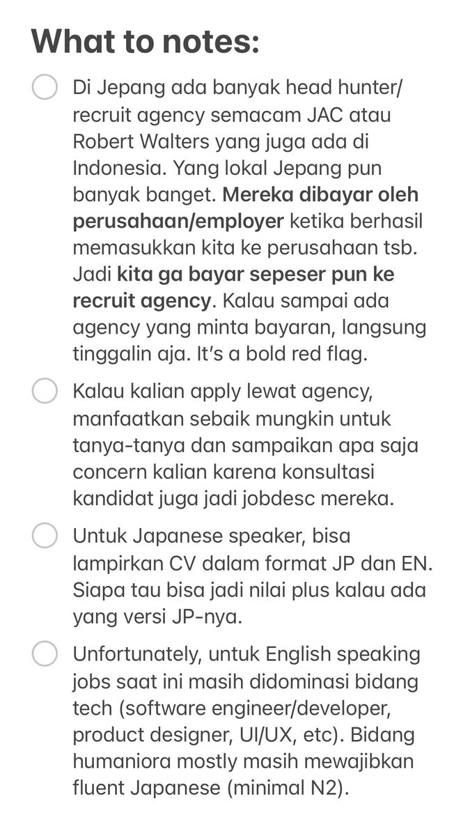 sisthaaaaa's tweet photo. Sebuah catatan untuk yang tertarik #KaburAjaDulu ke Jepang menggunakan visa gijinkoku* (Engineer/Specialist in Humanities/International Services).

*hanya bisa didapatkan oleh lulusan S1 atau experienced >10 tahun di bidang kerja yang sama. https://t.co/TYYPJXItaS