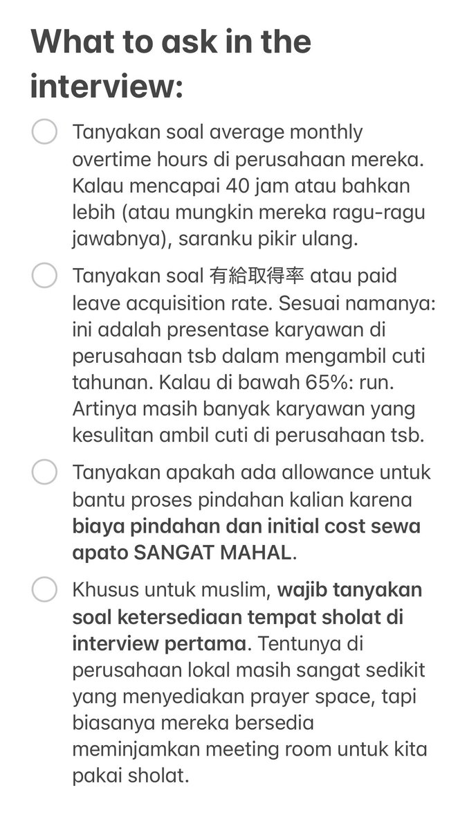 sisthaaaaa's tweet photo. Sebuah catatan untuk yang tertarik #KaburAjaDulu ke Jepang menggunakan visa gijinkoku* (Engineer/Specialist in Humanities/International Services).

*hanya bisa didapatkan oleh lulusan S1 atau experienced >10 tahun di bidang kerja yang sama. https://t.co/TYYPJXItaS