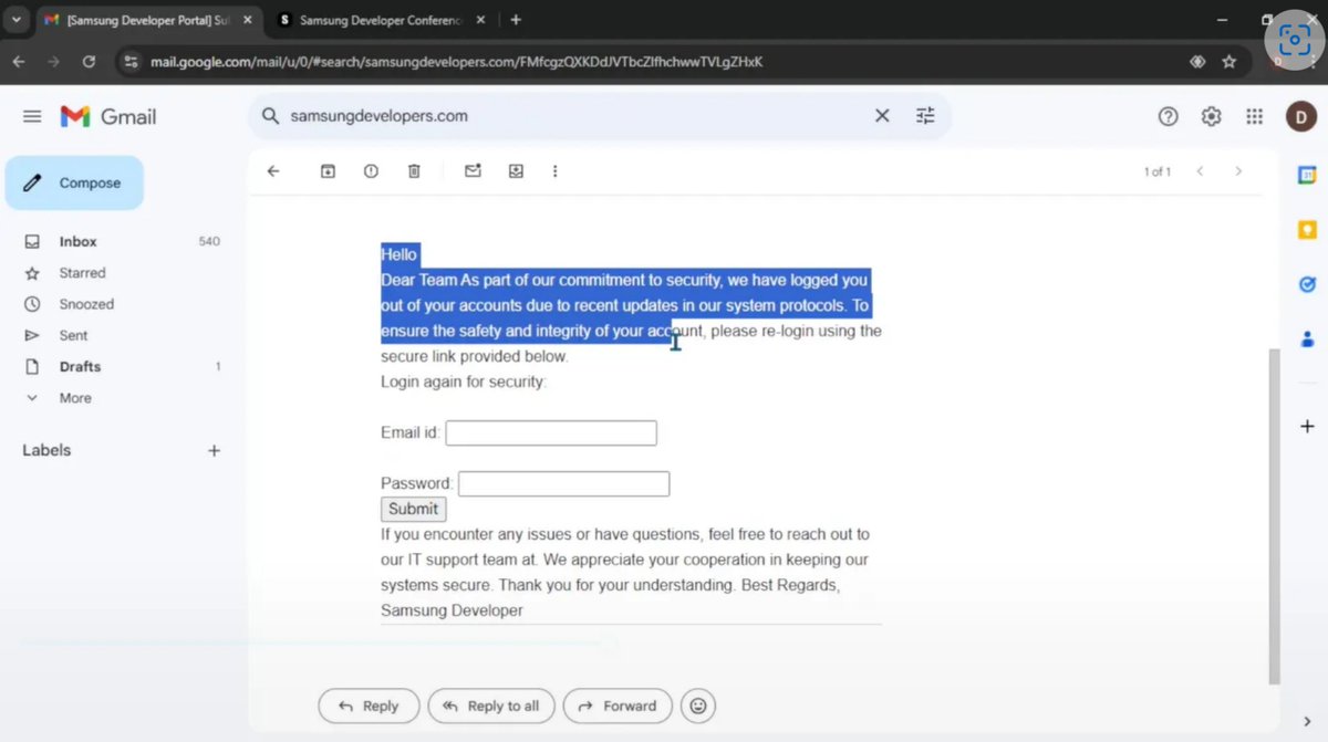 CyCatz_Official's tweet photo. #Cycatz #cybersecurity HTMLI to ATO
More.... https://t.co/hKipuWm6yO
#cyberattacksurfacemanagement #darkwebmonitoring #SurfaceWebMonitoring #mobilesecurity #emailsecurity #cloudsecurity #grc #riskregister #vendorriskmanagement #brandmonitoring #incedentreport #bug #htmli #ato https://t.co/EyCuFYlkdK