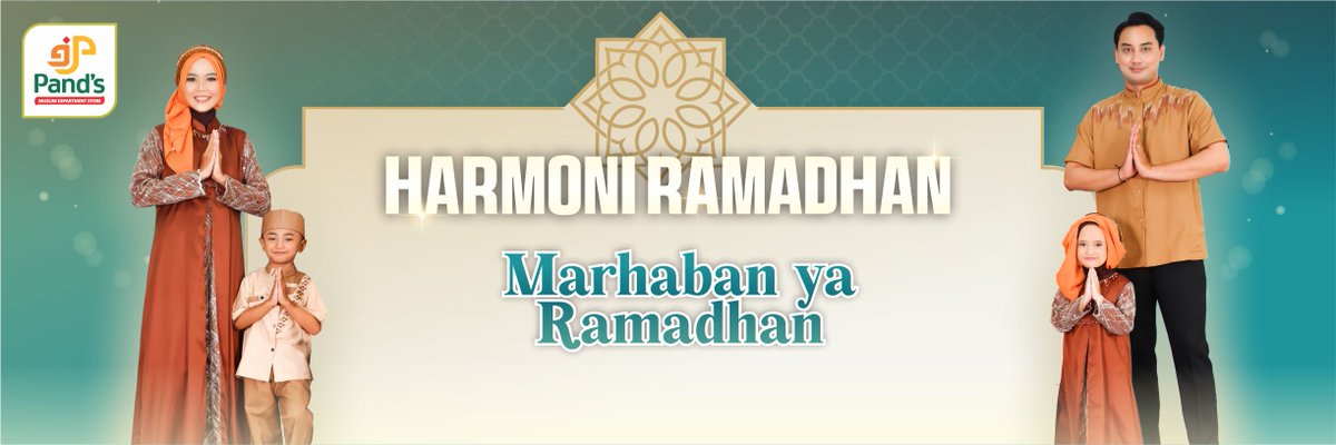 pandsmds's tweet photo. Harmoni Ramadhan ✨ Marhaban Yaa Ramadhan!🌙

Halo, Pelovers!👋🏻👋🏻👋🏻

Bulan Ramadhan sebentar lagi tiba! Yuk, sambut bulan suci ini dengan penuh suka cita dan keberkahan. Pand's Semarang hadir untuk menemani hari-harimu dengan koleksi terbaru yang tentunya nyaman dan stylish😍 https://t.co/9WvfY1nBuk