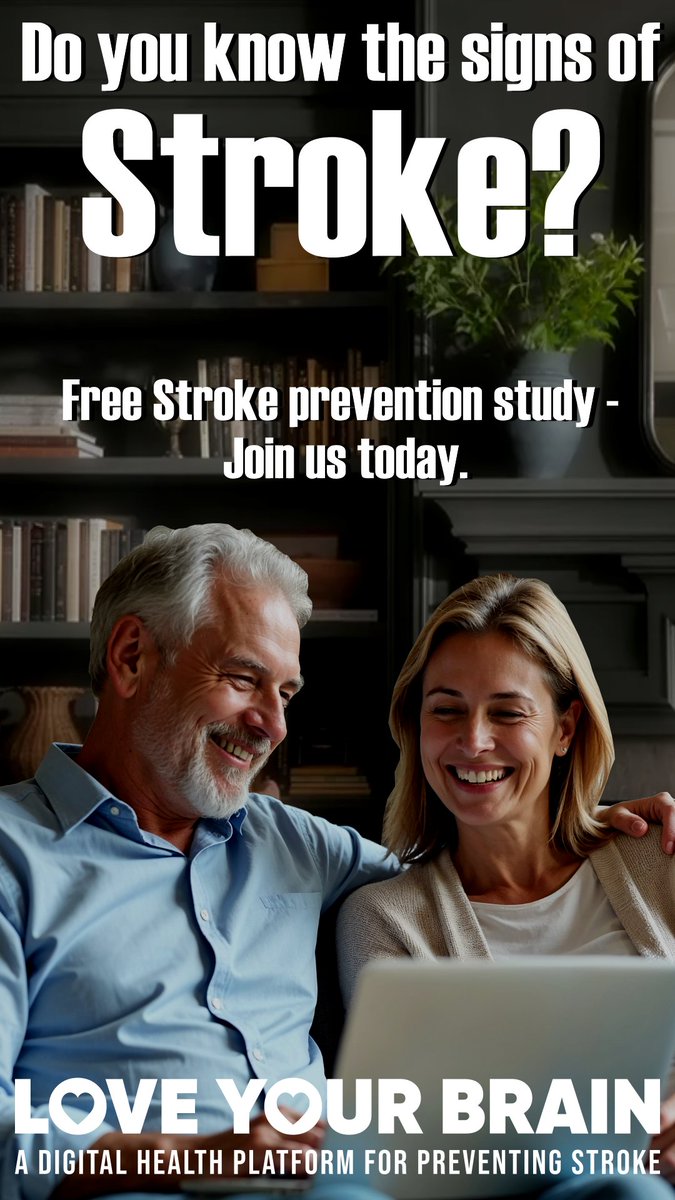 Make 2025 your year for better brain health! Sign up for a free 12-week study that delivers personalised stroke prevention information straight to your device.

👉Click here for more information:  redcap.link/LoveYourBrain