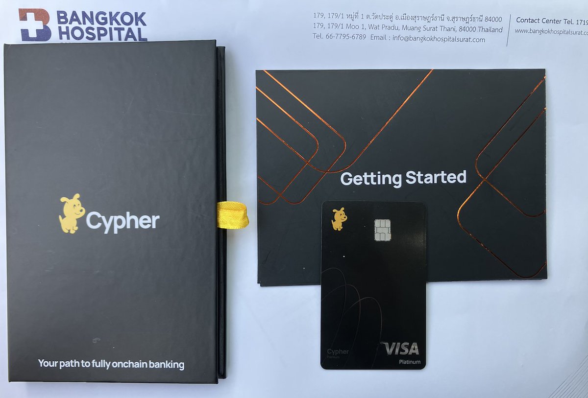 Celebrate my wife with a healthy life with @Cypher_HQ_ 🐶 Great beginning  for using my new crypto card :) #ValentinesDay