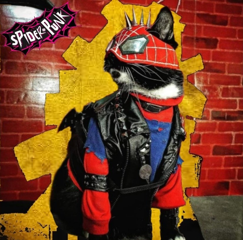 "Taking a crap on the establishment. I salute you!"

#SpiderPunk