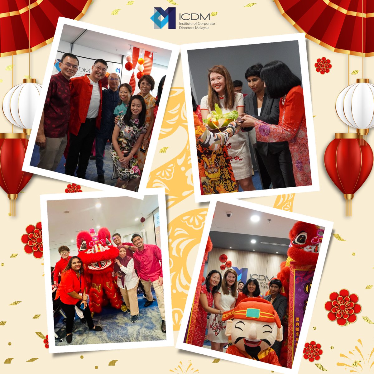 ICDMalaysia's tweet image. We had an amazing Chinese New Year celebration at ICDM! Over 120 members, directors, board members, employees, and esteemed guests enjoyed the Lion Dance, traditional treats, and networking. We look forward to a year of growth and success together!
#ICDM #CNYFestival