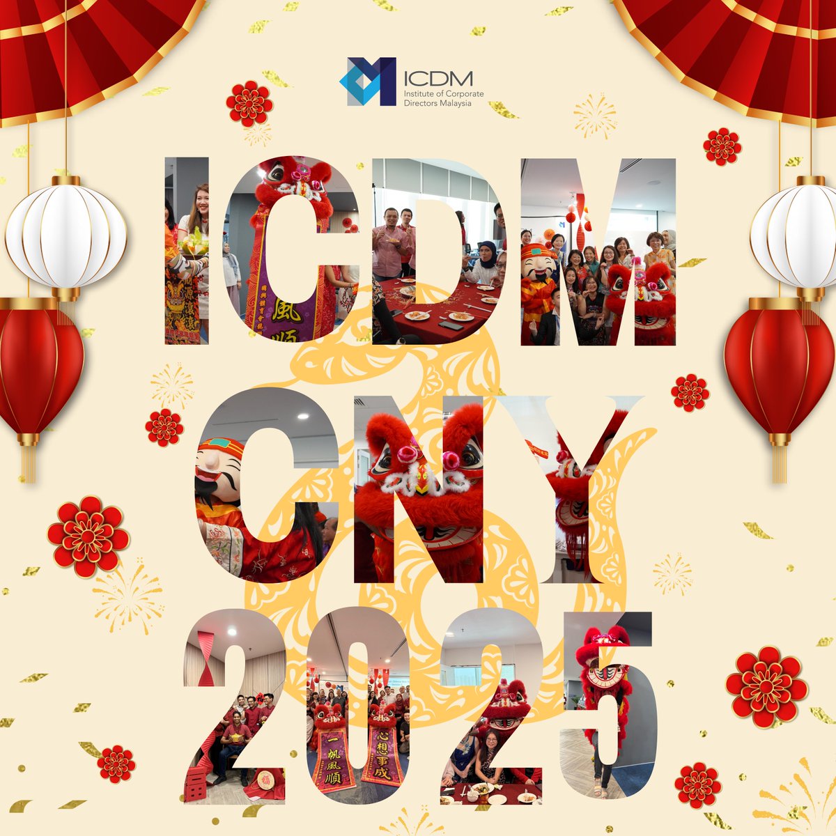 ICDMalaysia's tweet image. We had an amazing Chinese New Year celebration at ICDM! Over 120 members, directors, board members, employees, and esteemed guests enjoyed the Lion Dance, traditional treats, and networking. We look forward to a year of growth and success together!
#ICDM #CNYFestival