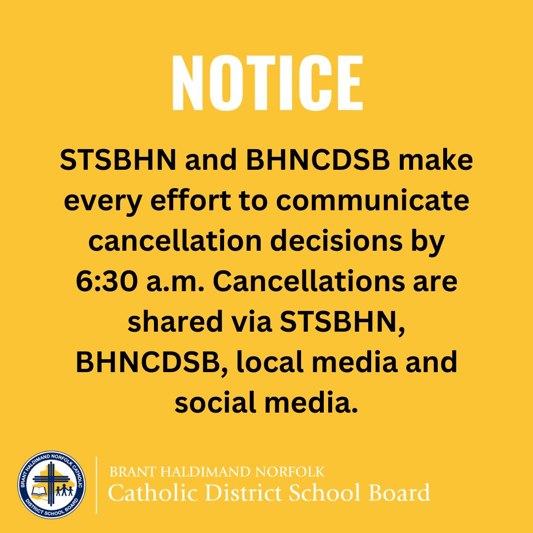 NOTICE: Feb-17 (8:00 p.m.) Blowing snow continues to be an issue across the district. Municipal road crews are doing their best to keep travel safe; however, we recommend you check the conditions, and any impact on transportation and schools, tomorrow morning.