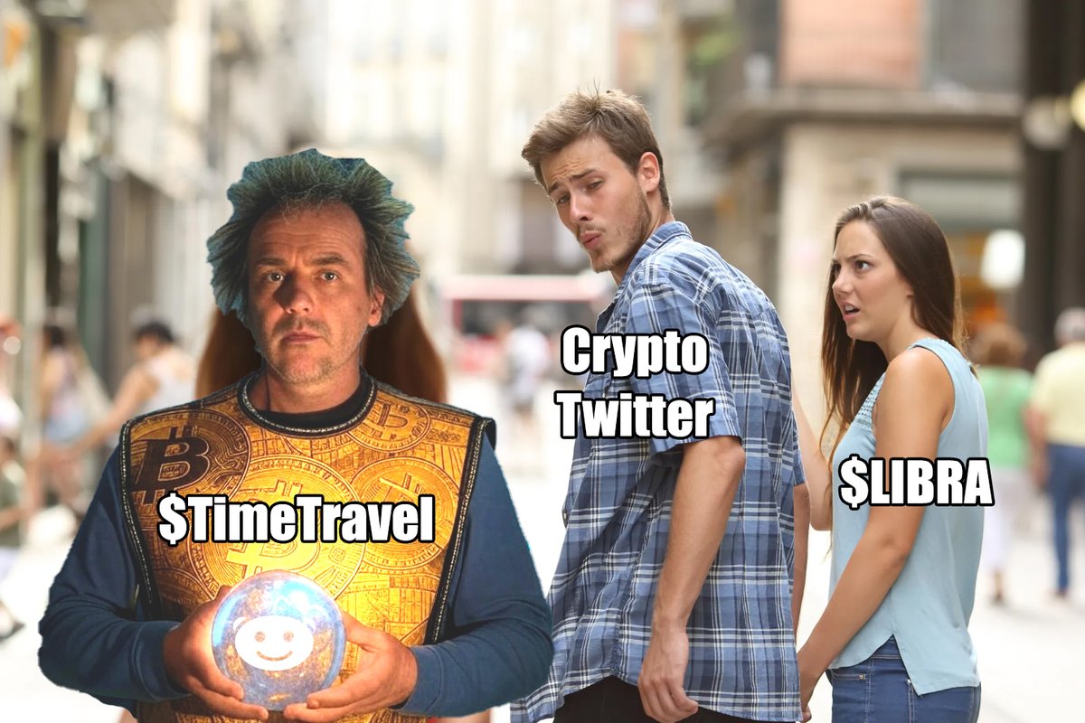 TimeTravelerBTC's tweet photo. Looking good that #TimeTravel $TimeTravel👀 

#TimeTravel > $LIBRA https://t.co/ur9zVSZUQm