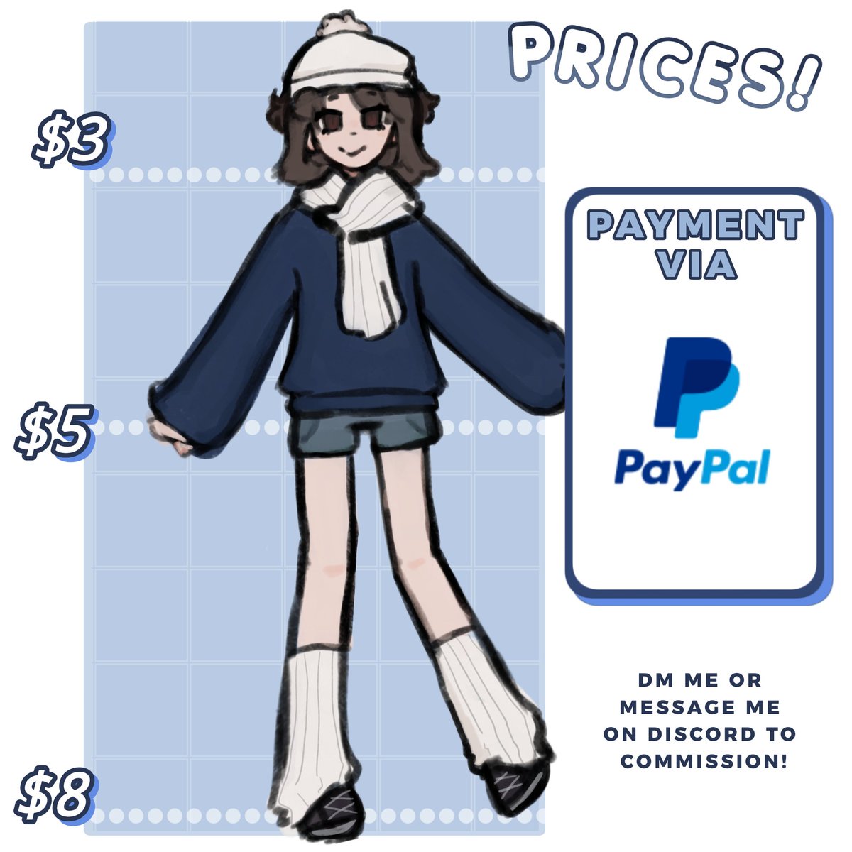KlumsyKat_'s tweet photo. Commissions open!!!! Dm or message me on discord to commissions <3
♡/⟳ appreciated!  :)

discord: klumsykat_ https://t.co/1CKA1Ye4Ni