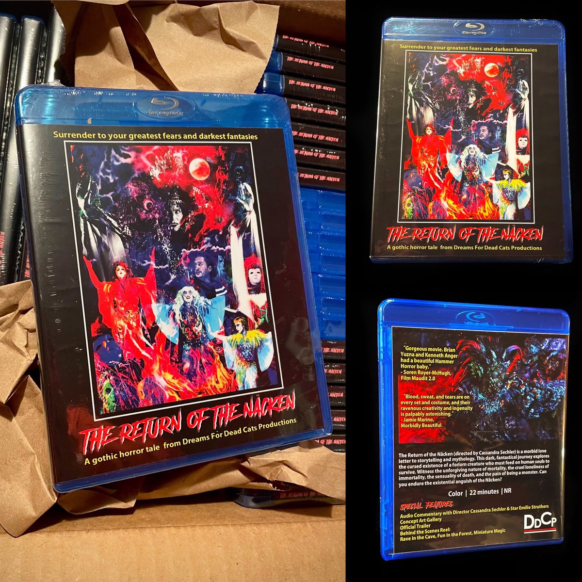 DDCP_SF's tweet image. Super excited to announce that The Return of the Näcken is now available on Bluray in our shop! Packed with fun extras for you to learn more about the making of the movie ❤️ ddcp.company.site/Our-Films-&amp;amp;-So…