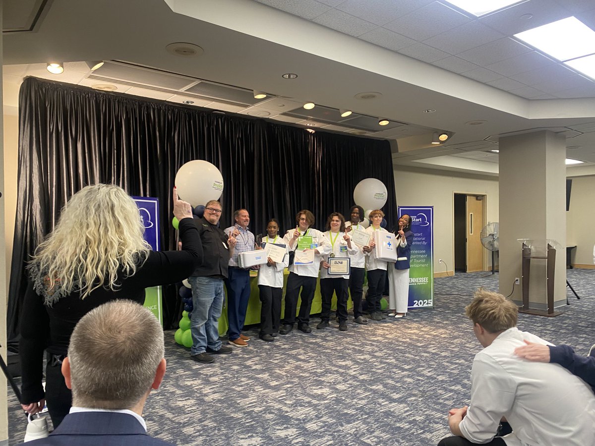 #RoadtoNPSI 2025 Culinary Blackman Tennessee heading to ProStart Nationals Competition. Great job Team!! For getting First at State!! <a href="/bhs_smith/">Justin Smith</a> <a href="/RuCoCTE/">RuCo CTE</a> <a href="/rucoschools/">Rutherford County Schools</a>