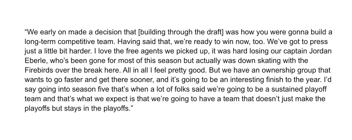 DavyJonesLR's tweet photo. #Seakraken CEO Tod Leiweke just provided his ‘state of the union’ on the franchise on @933KJR. 

After expressing excitement about the team’s prospect pool— specifically highlighting Berkly Catton’s season— he elaborated on ownership’s drive to win sooner rather than later: https://t.co/29PwvH4sye