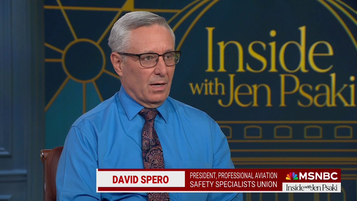 President, Professional Aviation Safety Specialists Union David Spero on FAA layoffs: “Friday, about 300 folks, 400 people got the axe… We not didn't get any notice from the FAA… It could be way more than 350… All we’re getting is our members reaching out and saying ‘I lost my
