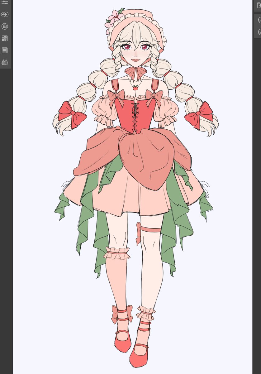 peach blossom girl 🍑