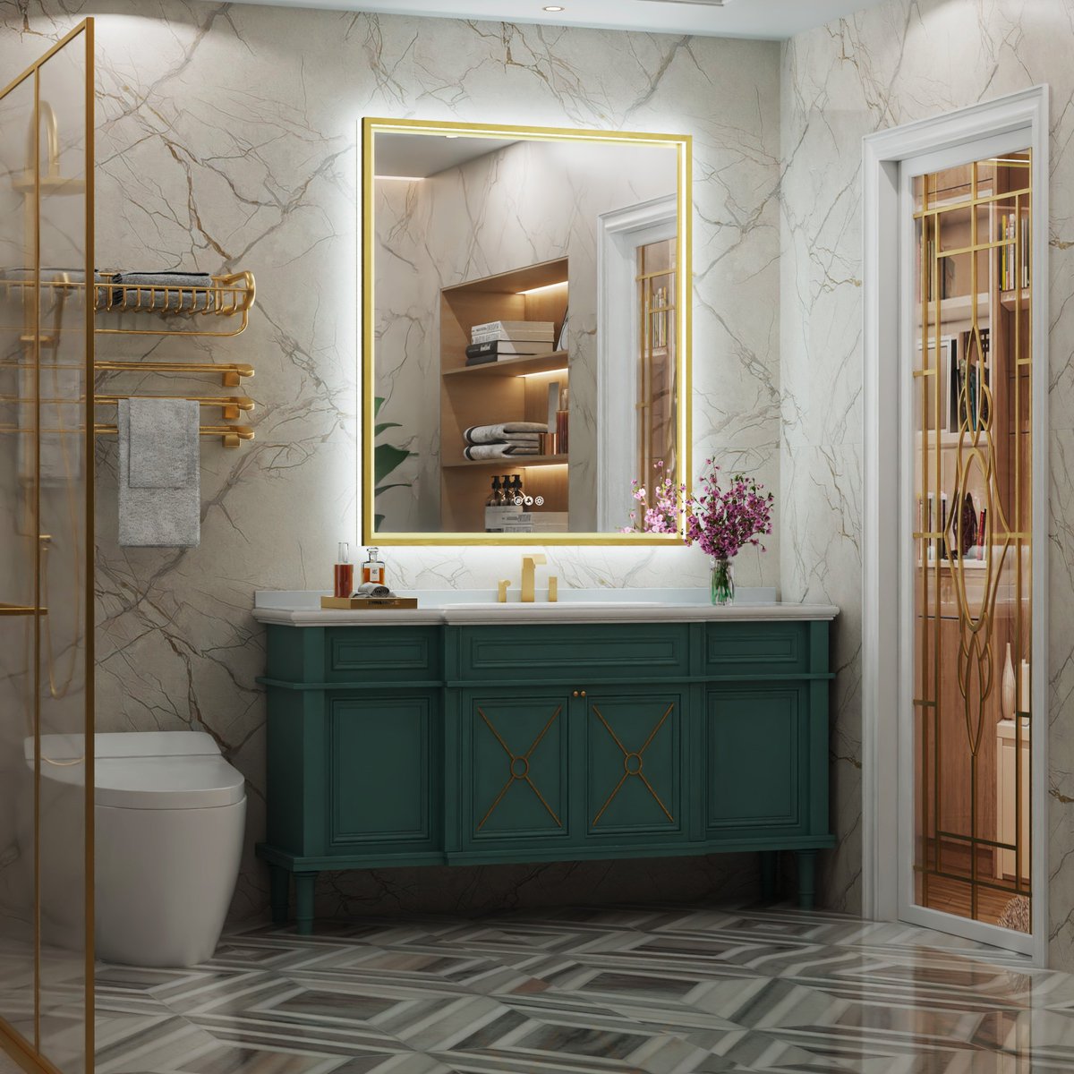 JSneijder2024's tweet photo. 🌈☀️Magic of Reflections: Our Bathroom Mirror Lights Up Your Space with Elegance 🎁👑#jsneijder #bathroom #ledmirror #vanity  #bathroomaccessories #bathroomdecor #homedecor #homedesigns #giftideas 

https://t.co/dngteB2akQ https://t.co/5A8NYi7Y0b