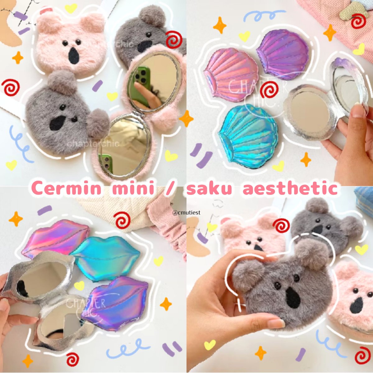 cermin kaca mini or saku aesthetic 🍣✨️
a thread