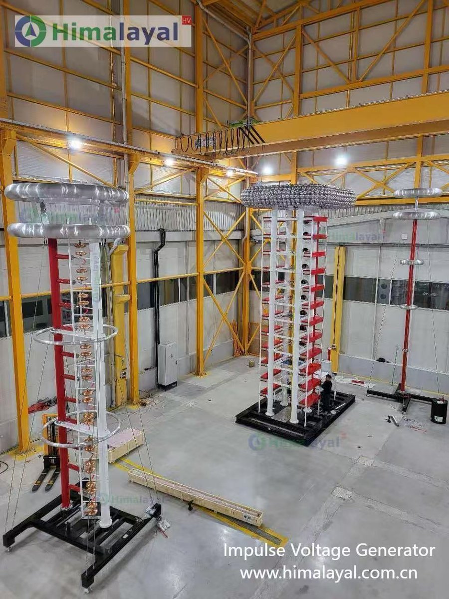 jackDong135613's tweet image. Turkish 2400Kv  impulse voltage  Generator
Looking forward to visiting again in March!🤓

#HVtesting #HVDC #XLPEcable
AC Dielectric test systems
Resonance test systems / Cable test terminals
Impulse voltage test systems / impulse current test systems
Partial discharge test system