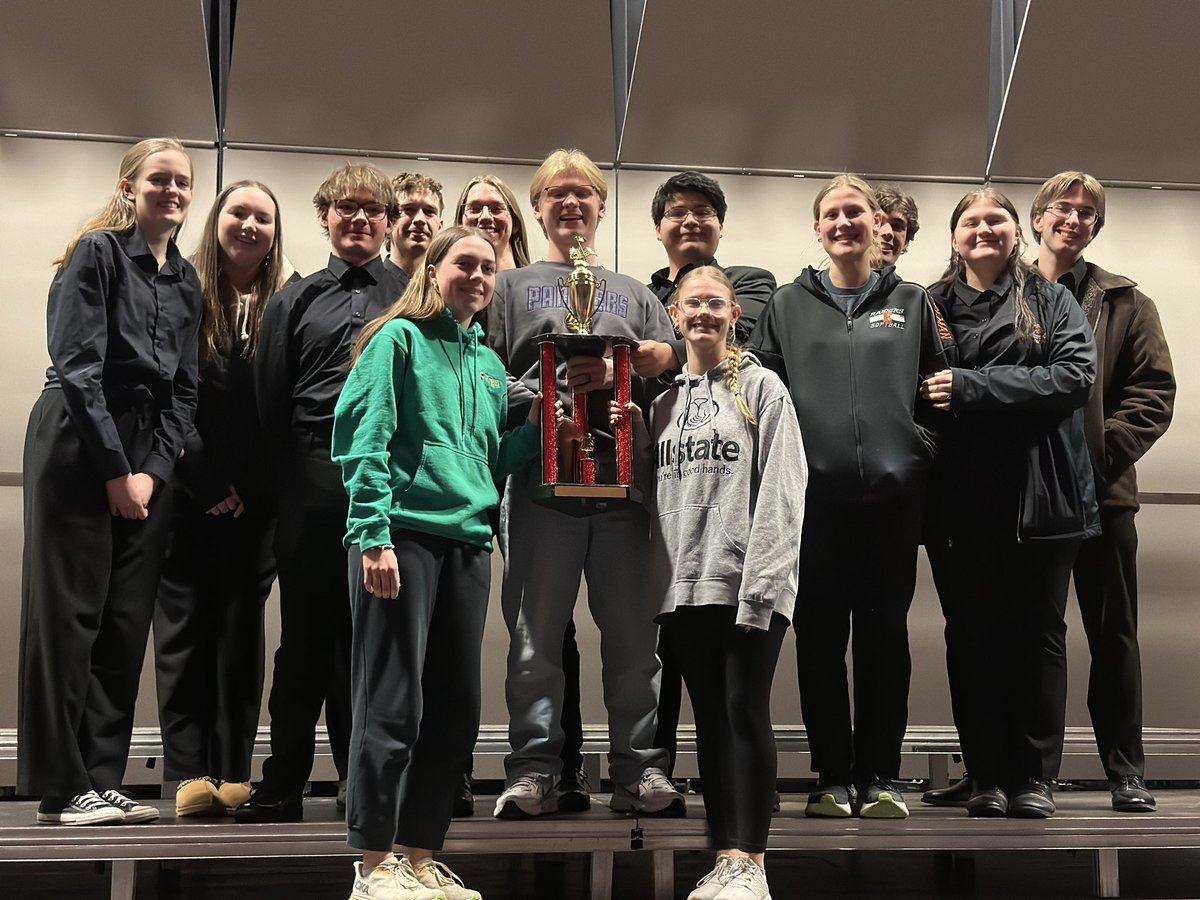 ehsbands's tweet image. Congratulations to our very own Jazz 1 on winning class 4A of the NWIBA District Jazz Festival!! Jazz 1 has secured an automatic bid for the Iowa Jazz Championships in Ames, IA on April 8th!! Way to go Black Raiders!!!