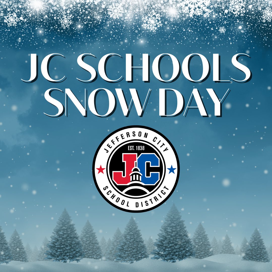 NO SCHOOL: JC Schools will be CLOSED on TUESDAY 2/18/25 due to inclement weather and potentially unsafe travel conditions.