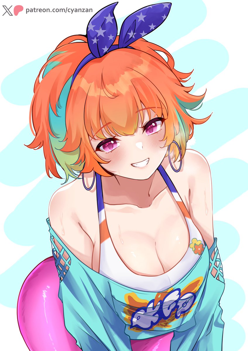 cyanzann's tweet image. Day 023 Takanashi Kiara 🐔💦
#100DayChallenge #hololive #KFPicasso
